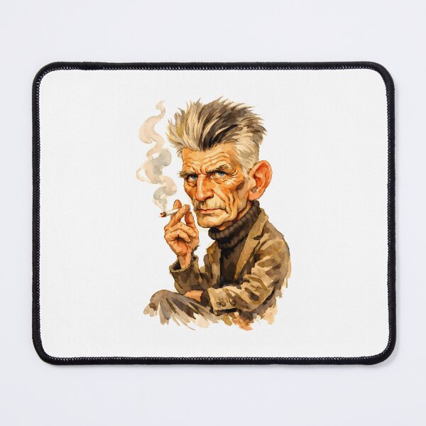 Item preview, Samuel Beckett designed and sold by Sarcastic designs.