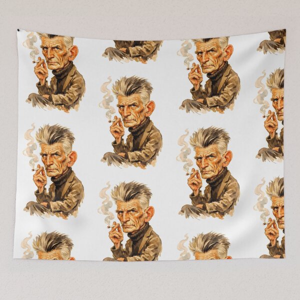Item preview, Samuel Beckett designed and sold by Sarcastic designs.