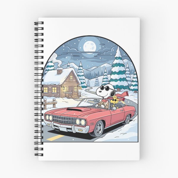 Item preview, Snoopy Night Drive Winter M designed and sold by Jennifer Daniel.