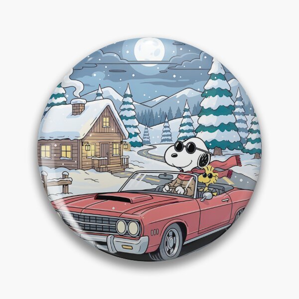 Item preview, Snoopy Night Drive Winter M designed and sold by Jennifer Daniel.
