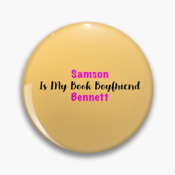 Item preview, Samson Bennett Book Boyfriend designed and sold by ouatisworld.