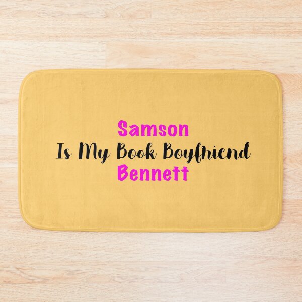 Item preview, Samson Bennett Book Boyfriend designed and sold by ouatisworld.