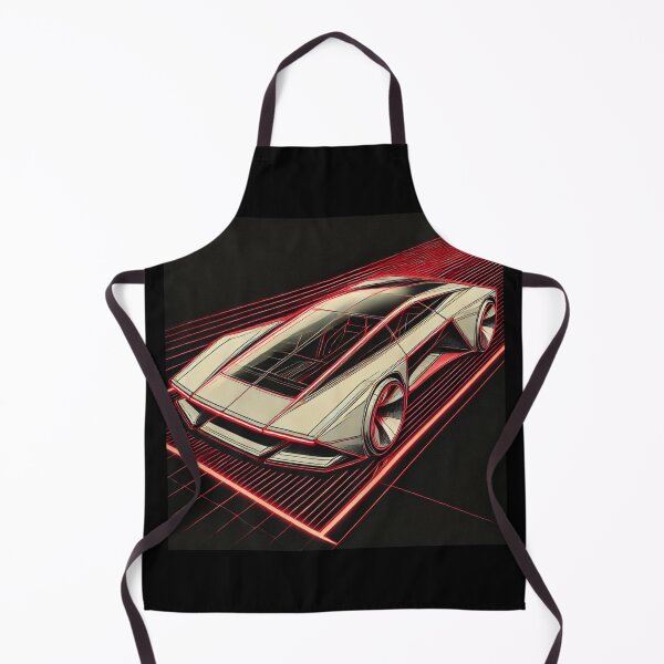 Item preview, retro concept car designed and sold by TEEJAMBOREE.