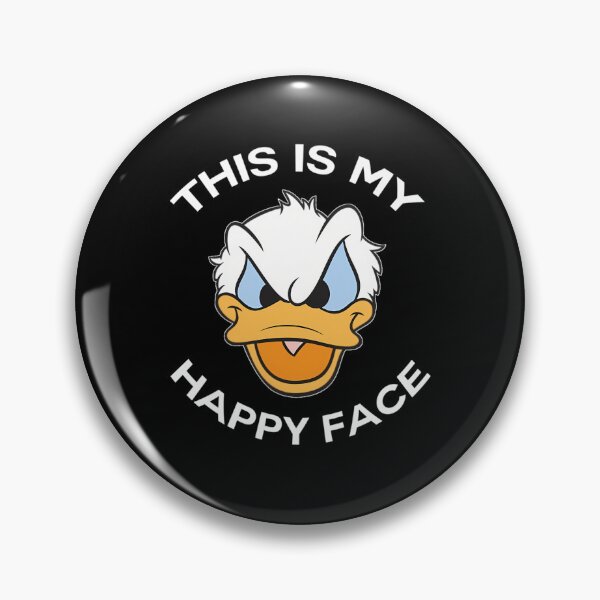Item preview,  Donalds Duck This Is My Happy Face designed and sold by FashionHubLK.