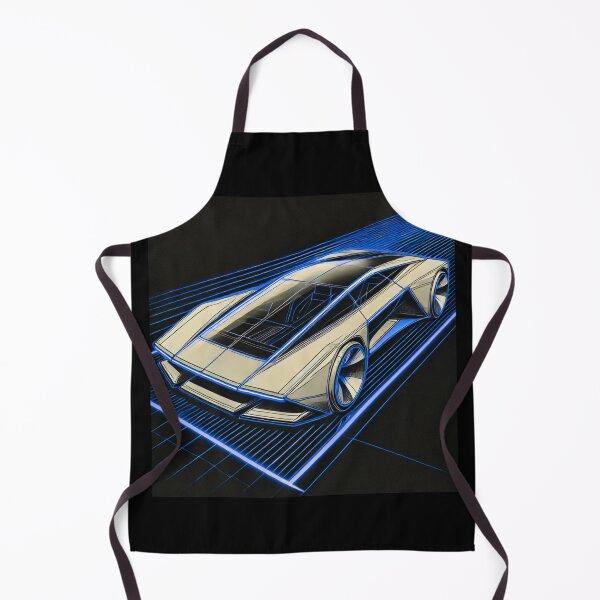 Item preview, retro concept car designed and sold by TEEJAMBOREE.