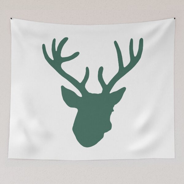 Item preview, Deer Head: Pine Green designed and sold by Jared Davies.