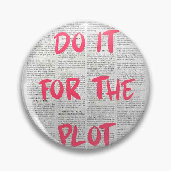 Item preview, Do It For The Plot Newspaper Design designed and sold by alena-n-28.