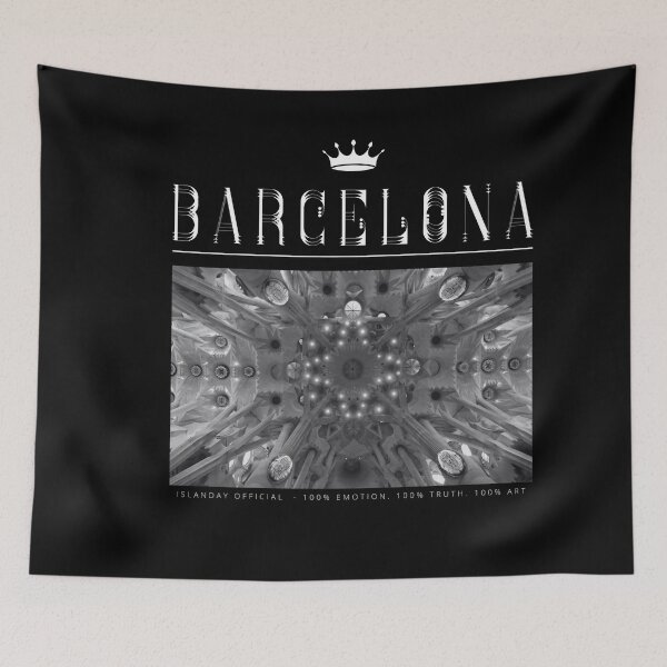 Item preview, Barcelona Modern Art T-Shirt – Artistic Spain Graphic Tee, Barca Gift designed and sold by Islanday.official.