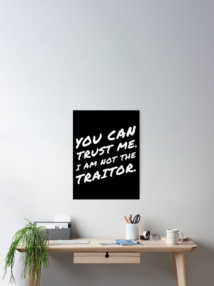 Board Game Funny T Shirt Trust Me I Am Not The Traitor Board Game Funny T Shirt Trust Me I Am Not The Traitor