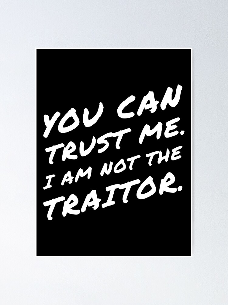Board Game Funny T Shirt Trust Me I Am Not The Traitor Board Game Funny T Shirt Trust Me I Am Not The Traitor