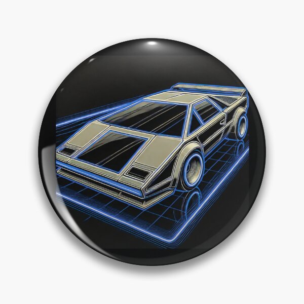 Item preview, retro concept car designed and sold by TEEJAMBOREE.