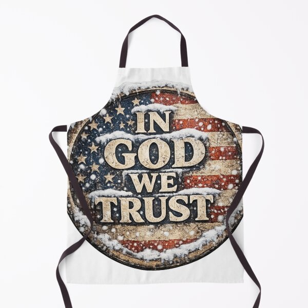 Item preview, In God We Trust – Vintage American Winter Badge designed and sold by K2M.