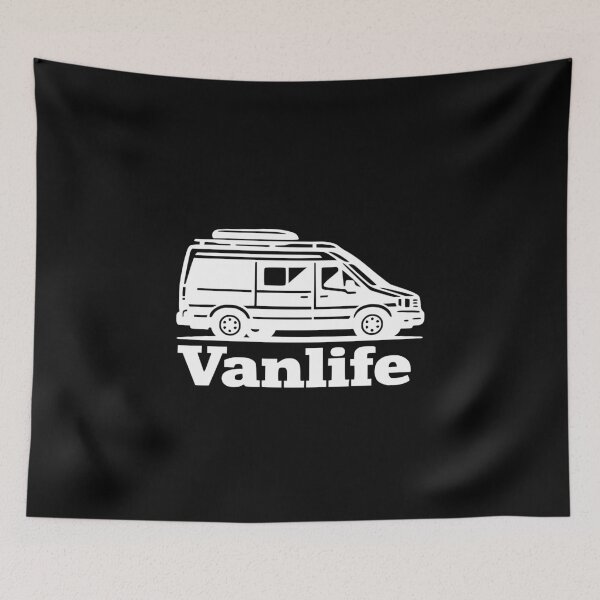 Item preview,  Vanlife Silhouette Minimalist Black Shirt designed and sold by SouthVibeDesign.