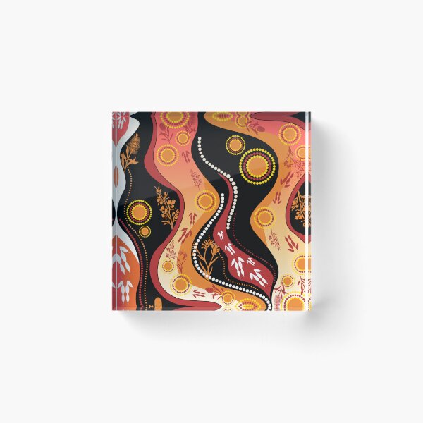 Item preview, Aboriginal Urban Shirt Flora Of The Dreaming designed and sold by AboriginalartVI.