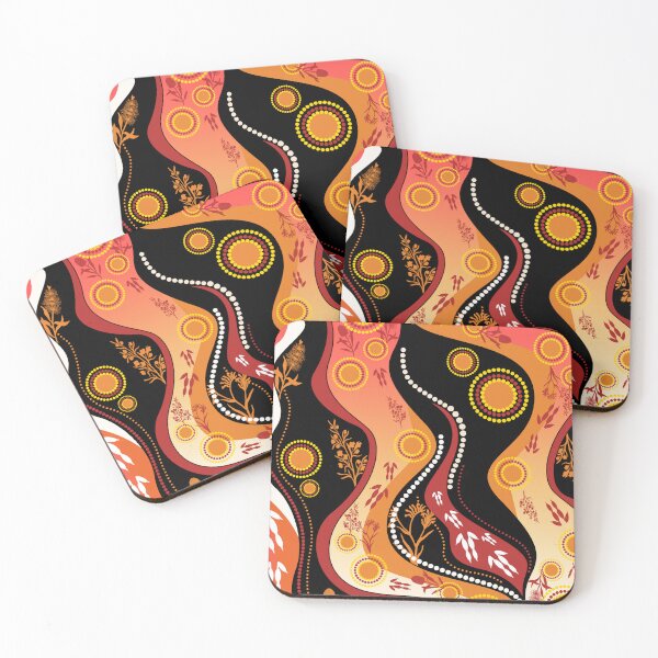 Item preview, Aboriginal Urban Shirt Flora Of The Dreaming designed and sold by AboriginalartVI.