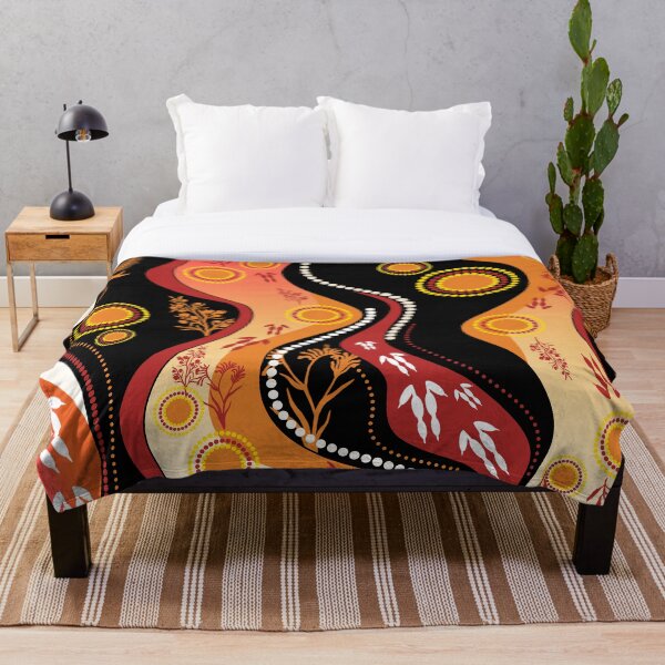Item preview, Aboriginal Urban Shirt Flora Of The Dreaming designed and sold by AboriginalartVI.