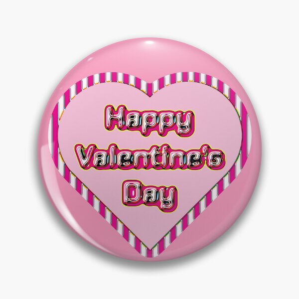Item preview, Valentine's Day Celebration with Rhythmical Typography and Pink Heart designed and sold by cremedecolor.