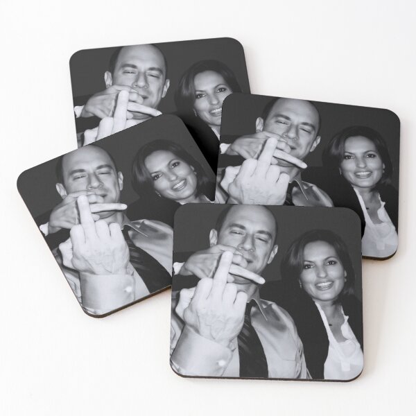 Item preview, Detectives Benson and Stabler designed and sold by 300degrees.