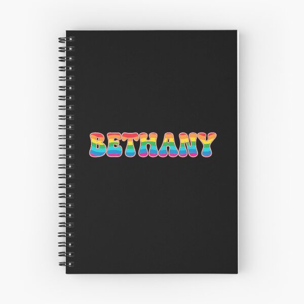 Item preview, ❤️ Bethany Personalized Name Wavy Retro Shirt, Coffee Mug, Sticker Gift designed and sold by HelixPedia.