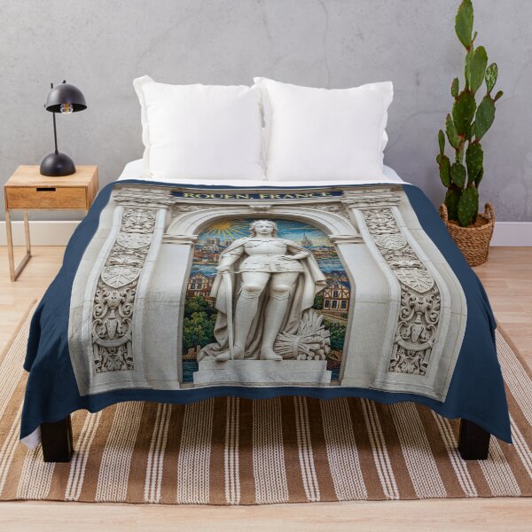 Item preview, Joan of Arc Rouen France - Gothic Niche Mosaic Art designed and sold by FrancophileFun.
