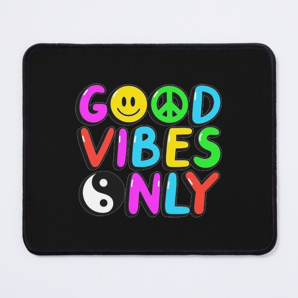 Item preview, Colorful Good Vibes Typography designed and sold by TimAWarner.