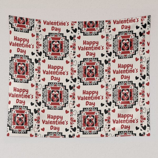Item preview, PNG Heritage Hearts: Traditional Papua New Guinea Valentine Design designed and sold by DiiStyle.
