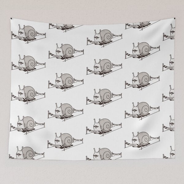 Item preview, Funny Snail Marathon Finisher Emotional designed and sold by CamaleonDesigns.