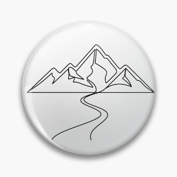 Item preview, Mountain peaks reflected in a calm lake designed and sold by VerizalShop.