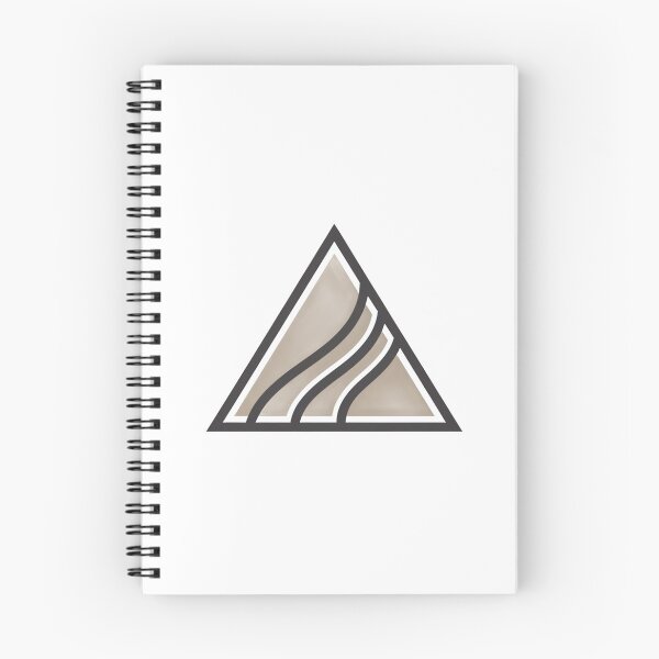 Item preview, Geometric triangle with wavy lines and a dark border designed and sold by VerizalShop.