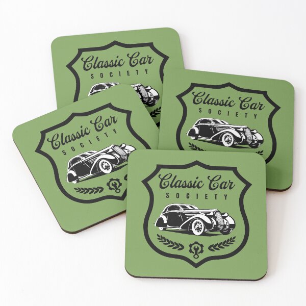 Artikelvorschau, Classic Car Society Klassische Autos entworfen und verkauft von Sachie's Studio.