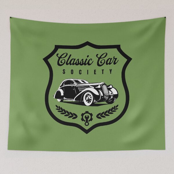 Artikelvorschau, Classic Car Society Klassische Autos entworfen und verkauft von Sachie's Studio.