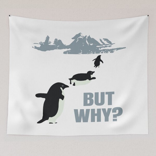 Item preview, Nihilist Penguin. designed and sold by EunsooLee.