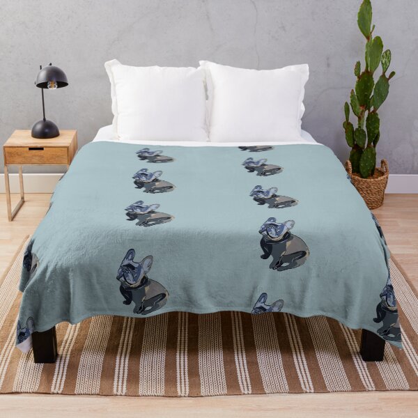 Item preview, Blue French Bulldog designed and sold by Mountain-Point.