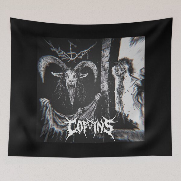Item preview, Dark Coffins Goat House - Raw Black Metal Album designed and sold by CoffinsArt.