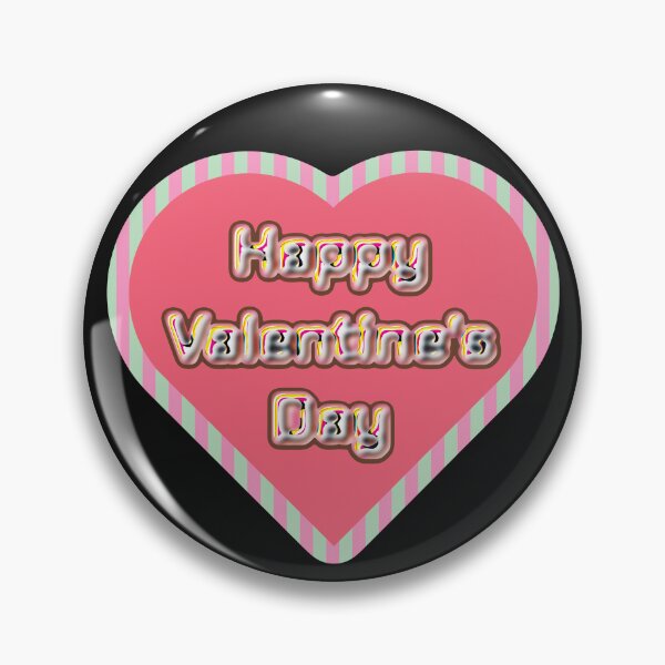 Item preview, Valentine's Day Celebration with Cheerful Lettering and Pink Heart designed and sold by cremedecolor.