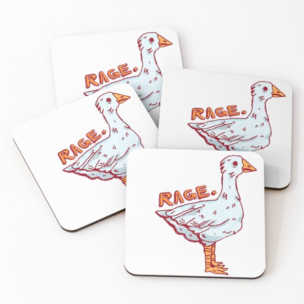Item preview, RAGE goose. Silly goose of rage designed and sold by Dirt-flavor.