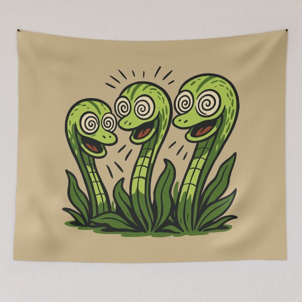 Item preview, Hypnotized Cobra Lilies designed and sold by Ghost on Toast.
