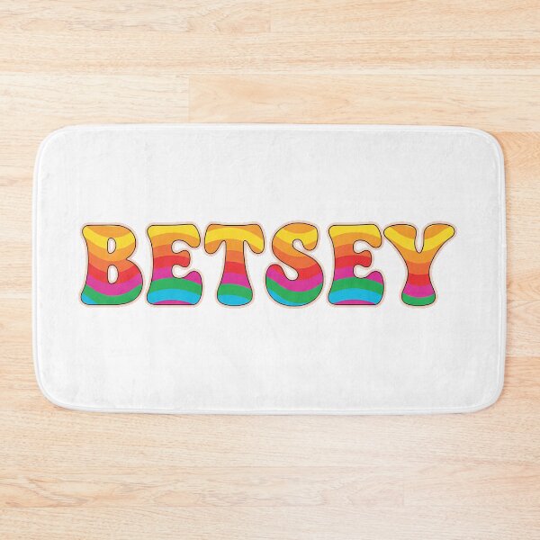 Item preview, ❤️ Betsey Personalized Name Wavy Retro Shirt, Coffee Mug, Sticker Gift designed and sold by HelixPedia.