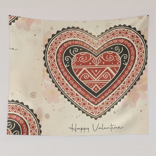 Item preview, Ancestral Love: Sepic & Tapa Inspired Valentine Motif designed and sold by DiiStyle.