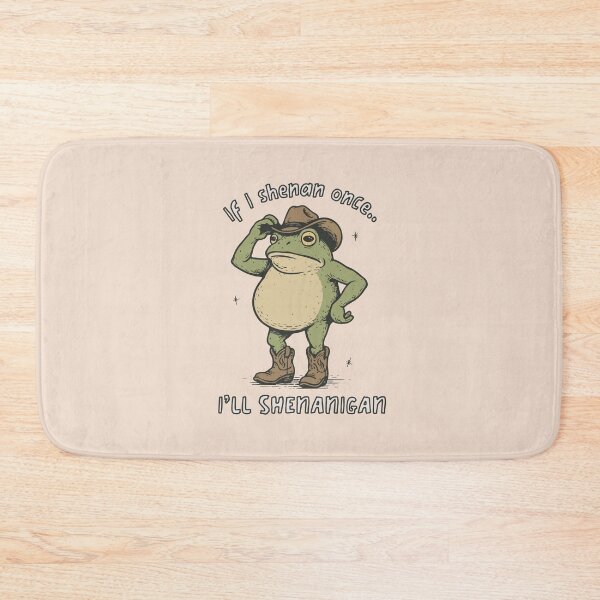 Item preview, If I shenan once I'll shenanigan frog  designed and sold by BrownHorse90s.