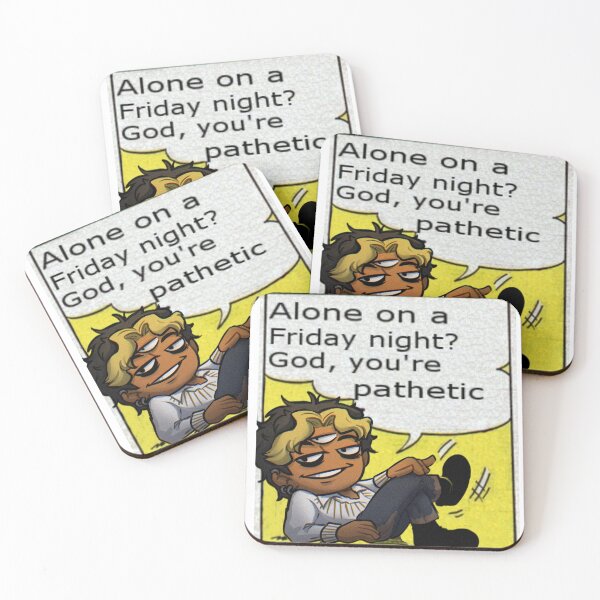 Item preview, Sahed Marionetta - “Alone on a Friday Night? God, You’re Pathetic” designed and sold by Rye Bread.