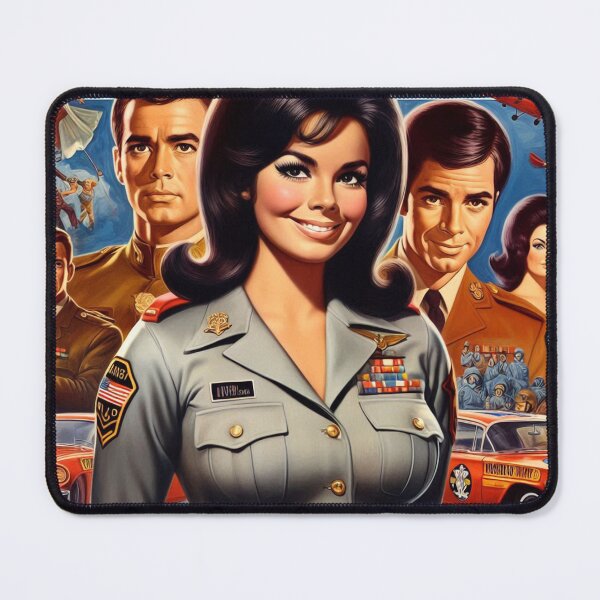 Item preview, Retro Policewoman designed and sold by PulpVintage.
