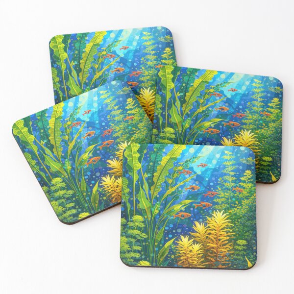 Item preview, Fish in Underwater Forrest designed and sold by Sunny Creations.