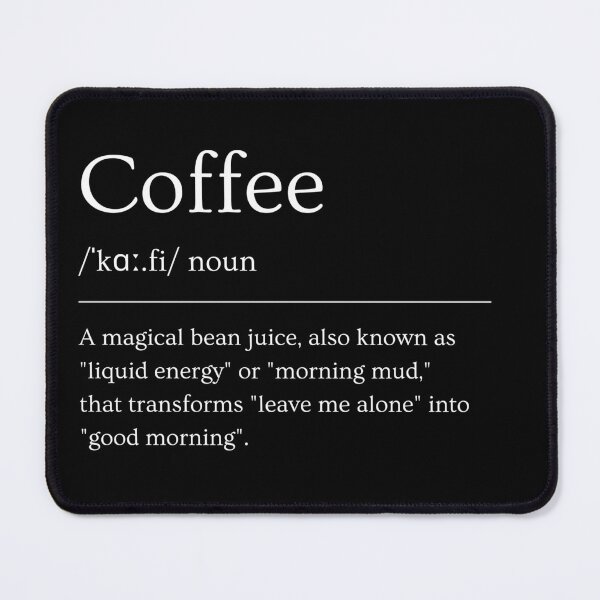 Item preview, Coffee Noun Dictionary Funny Coffee Lover designed and sold by thebest-2studio.