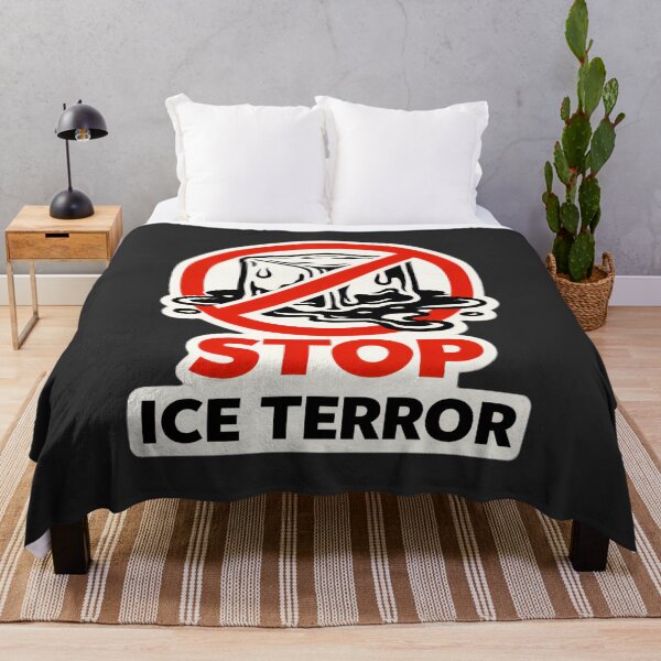 Item preview, Anti-ICE Protest Graphic Poster Print designed and sold by PinUpPizzazz.
