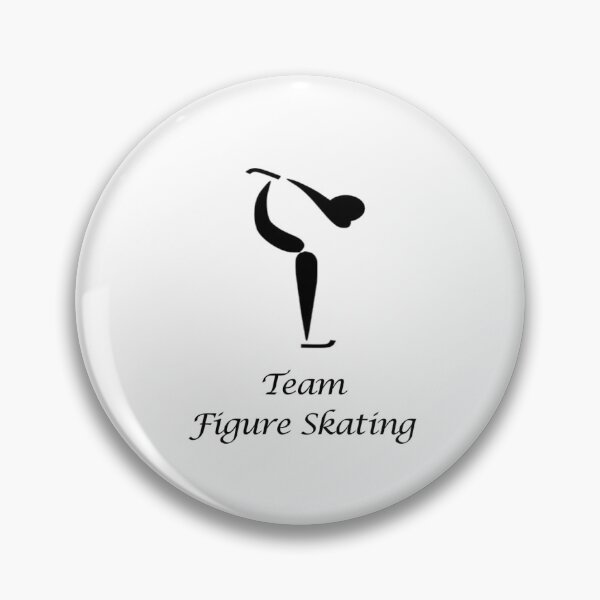 Item preview, ZPS Team Figure Skating Silhouette Black designed and sold by ZaryaParx.