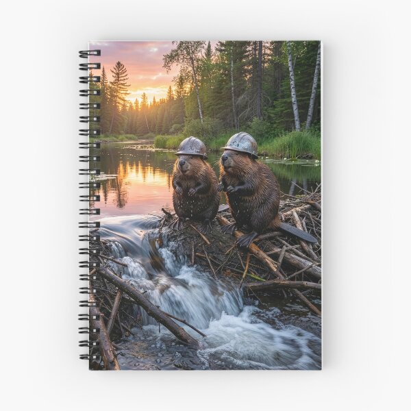 Item preview, Beavers Inspect Dam designed and sold by Tridentulus.