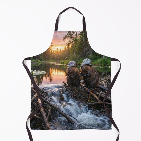 Item preview, Beavers Inspect Dam designed and sold by Tridentulus.