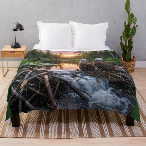 Item preview, Beavers Inspect Dam designed and sold by Tridentulus.