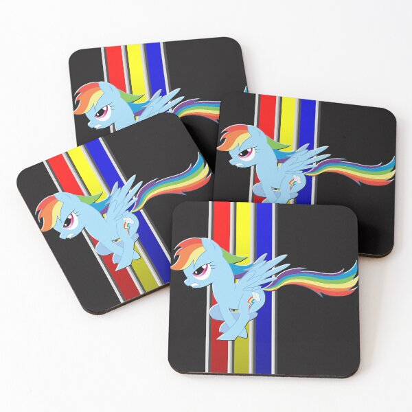 Item preview, Mustang Rainbow Dash (Logo) designed and sold by pipi11099.